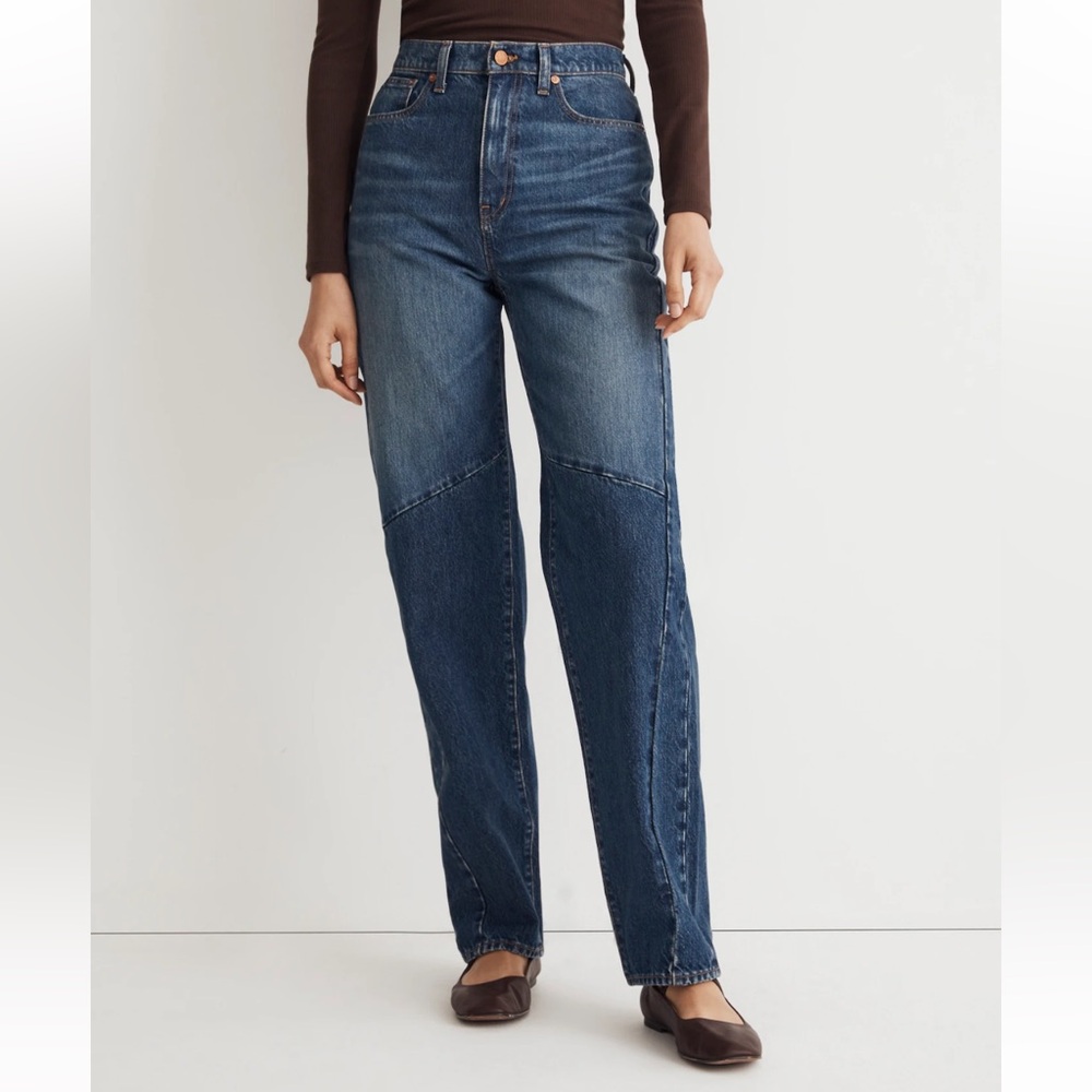 Madewell Baggy Tapered Jeans